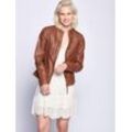 Maze Lederjacke Damen, cognac