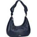 Tommy Hilfiger Handtasche Damen Leder, blau