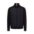 BOSS Strickjacke mit Schurwolle-Anteil Herren, schwarz