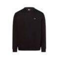 Tommy Jeans Sweatshirt Herren Baumwolle, schwarz