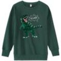 Jungen Sweatshirt mit Wendepailletten