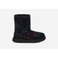 UGG® Classic II Shimmer Sky Boot für Kinder in Black, Größe 32.5, Veloursleder