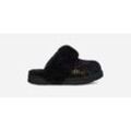 UGG® Cozy II Shimmer Sky Hausschuh für Kinder in Black, Größe 36, Veloursleder