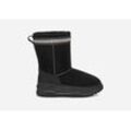 UGG® Classic Short TrailGazer Boot für Kinder in Black, Größe 32.5, Leder