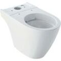 Geberit iCon Stand-Tiefspül-WC 200460600 weiß KeraTect, 35,5x63,5cm, für Aufputz-Spülkästen aufgesetzt, rimfree