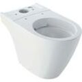 Geberit iCon Stand-Tiefspül-WC 200460000 weiß, 35,5x63,5cm, für Aufputz-Spülkästen aufgesetzt, rimfree