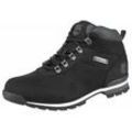 Schnürboots TIMBERLAND "Splitrock 2 Mid", Gr. 41, schwarz (schwarz, nubuck), Leder, sportlich, Schuhe Schnürboots Herbstschuh, Winterstiefel, Schnürstiefel, Winterschuhe