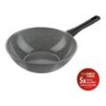 ZWILLING Terreno Plus Wok, 28 cm, Aluminium, Titanverstärkte keramische Antihaftbeschichtung