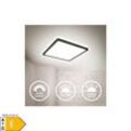 Ultraflaches LED Panel mit LED Backlight,schwarz, 1xLED/18W