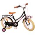 Kinderfahrrad Excellent Fahrrad für Mädchen 16 Zoll Kinderrad Schwarz