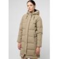 Daunenmantel JACK WOLFSKIN "NORDLICHT COAT W" Gr. L (42/44), braun (anis), Damen, Obermaterial: 100% Polyamid ; Futter: 100% Polyester; Füllung: 80% Entendaunen, 20% Federn, Mäntel