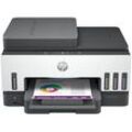 HP Smart Tank 7605 4 in 1 Tintenstrahl-Multifunktionsdrucker grau