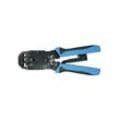 Toolland - professionelle crimpzange für westernstecker 4P4C (RJ10), 6P4C (RJ11), 8P8C (RJ45), dec