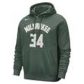 Milwaukee Bucks Club Nike NBA-Hoodie für Herren - Grün