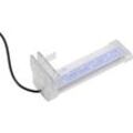 Memkey - Verstellbare Clip-Lampe, Aquarium-Beleuchtung, Aquarium, weicher Arm, Glasleuchten, Sockel, LED-Licht, Lampe, Pflanzenbeleuchtung mit Clip