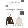 Fadenkäfer Schnitt "Rollkragen-Pullover" für Damen