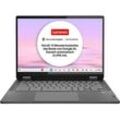 LENOVO IdeaPad Flex 5i, Chromebook Plus, mit 14 Zoll Display, Intel® CoreTM i3,i3-1315U Prozessor, 8 GB RAM, 512 SSD, UHD Graphics, Storm Grey, Google Chrome OS