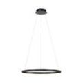 JUST LIGHT Pendelleuchte "RITUS", LED, dimmbar, Switchmo, Lampen, grau (anthrazit), Ø 5,9cm