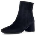 Stiefelette GABOR Gr. 38, schwarz Damen Schuhe Blockabsatz, Businessschuh, Komfortschuh in Schuhweite G (= weit)