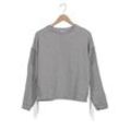 H&M Damen Sweatshirt, grau, Gr. 36