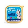 Edgard & Cooper Nassfutter Katze Adult Paté Lachs & Huhn 64x85 g