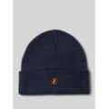 Beanie mit Label-Patch Modell 'LOU'
