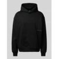 Hoodie aus Bio-Baumwolle mit Label-Print Modell 'RARTICE'