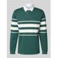 Sweatshirt mit Umlegekragen Modell 'UNION RUGBY'