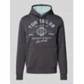 Regular Fit Hoodie aus Baumwoll-Mix mit Logo Print