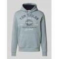 Regular Fit Hoodie aus Baumwoll-Mix mit Logo Print