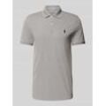 Tailored Fit Poloshirt mit Logo-Stitching