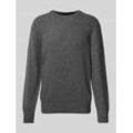 Regular Fit Pullover aus Tweedgarn