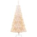 Vidaxl - Künstlicher Weihnachtsbaum Schillernde Spitzen Weiß 210 cm pvc