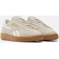 Sneaker REEBOK CLASSIC "CLUB C GROUNDS UK" Gr. 38, beige (classicbeige, chalk, gum), Leder, Synthetik, Schuhe