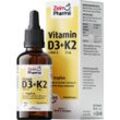 Vitamin D3 + K2 Mk-7 Tropfen 25ml Hochdosiert 25 ML