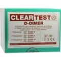 D Dimer Cleartest Vollblut Tvt Le Dic 10 ST