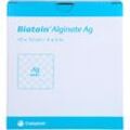 Biatain Alginate Ag Kompressen 10x10 cm mit Silber 10 ST