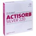 Actisorb 220 Silver 10.5x10.5cm Steril 10 ST