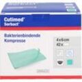 Cutimed Sorbact Kompressen 4x6 cm 42 ST