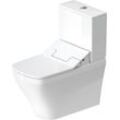 Duravit DuraStyle Stand WC für Dusch-WC Sitz Weiß Hochglanz 390x705x420 mm - 2156590000 2156590000