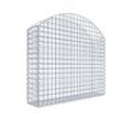 Gabiona Gabione mit Oberbogen 100 cm x 95 cm x 20 cm (L x H x T)