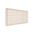 Gabiona Rostige Gabione 200 cm x 100 cm x 20 cm (L x H x T), Maschenweite 5 cm x 10 cm, Spirale