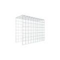 Gabiona Anbaugabione Typ 4 100 cm x 80 cm x 40 cm (L x H x T), Maschenweite 10 cm x 10 cm, C-Ring