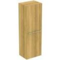 Ideal Standard Halb-Hochschrank i.life A mit 1 Tür 400x300x1200mm Eiche Natur, T5261NX T5261NX