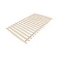TiCAA Lattenrost Rollrost mit Federleisten Birke 140 x 200 cm