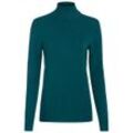 Damen Rollkragenpullover unifarben