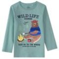 Jungen Langarmshirt mit Wendepailletten