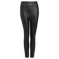 Damen Thermoleggings in Leder-Optik