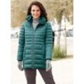 Steppjacke CASUAL LOOKS Gr. 40, blau (petrol), Damen, 100% Polyamid, unifarben, Jacken