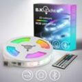 B.k.licht - 5m led Band Streifen rgb Stripe Licht-Leiste Lichtschlauch + Farbwechsel